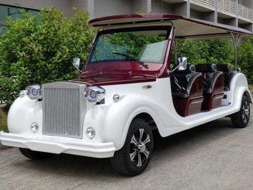 定制款電動老爺看房車，迎賓車